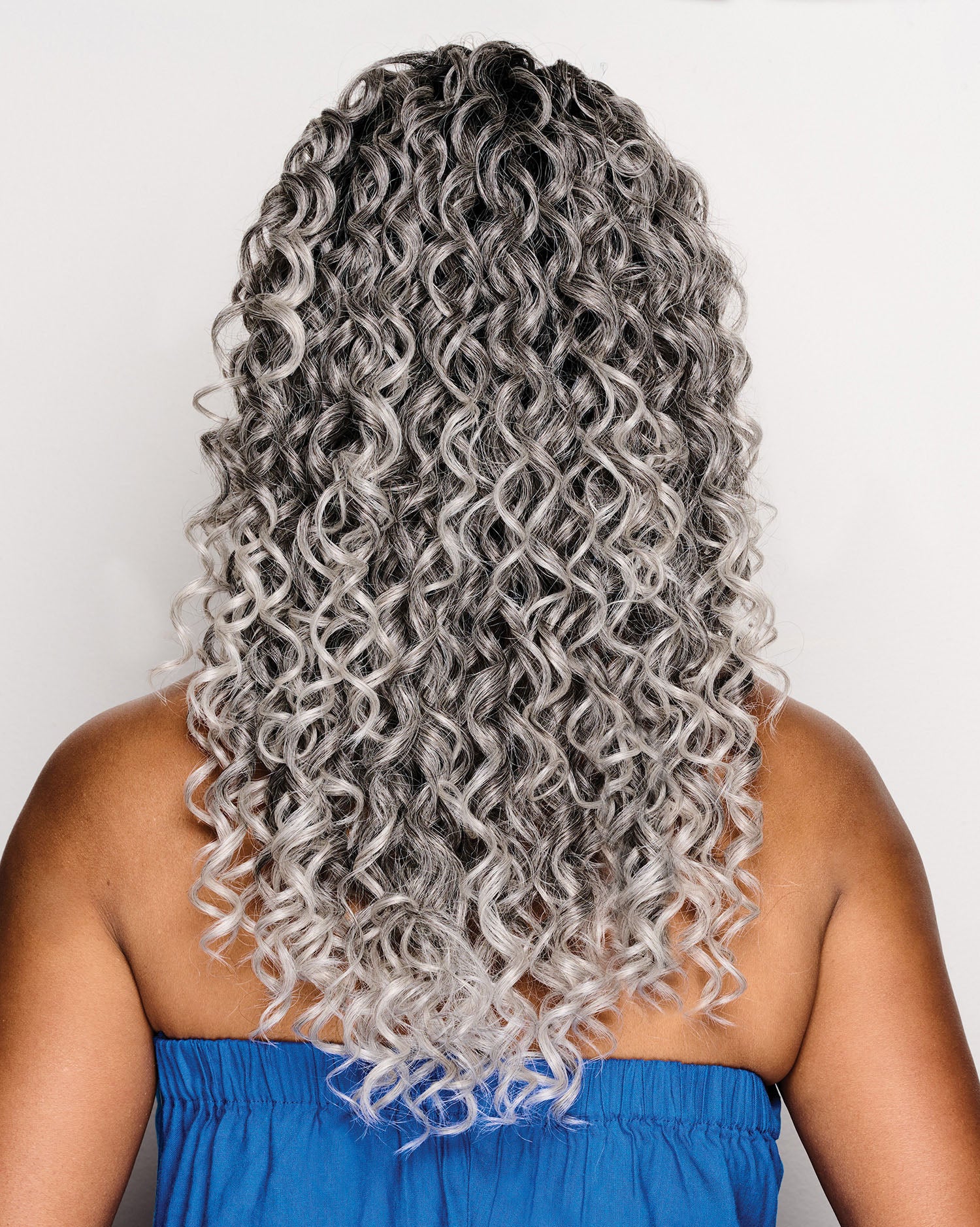 26″ Long Curled Headband Wig